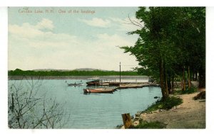 NH - Salem. Canobie Lake Park, One of the Boat Landings