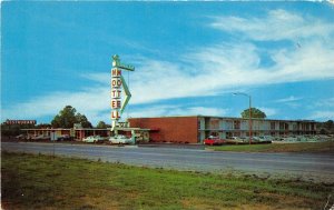 Elizabethtown Kentucky 1950s Postcard Routt's Cloverleaf Motel & Dining Room