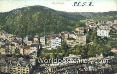 Karlsbad Germany 1908 Missing Stamp 