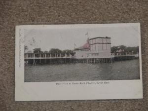 Rear View of Savin Rock Theater, Savin Rock, Conn., used early 1900`s