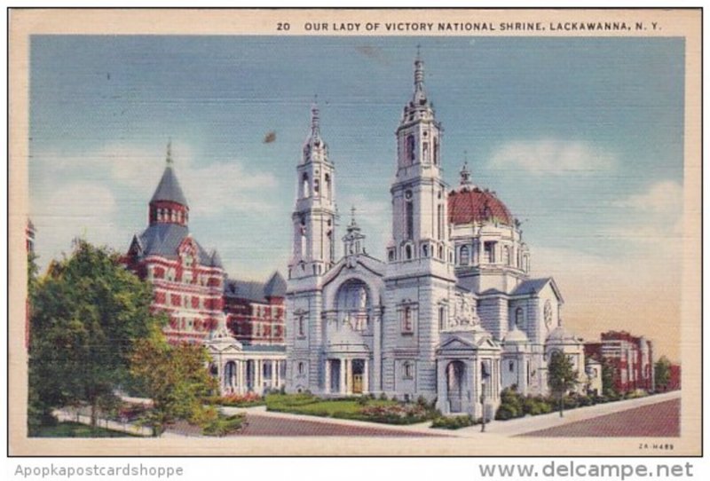 Our Lady Of Victory National Shrine Lackawanna New York 1937