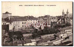 Old Postcard Chaumont Vue Generale