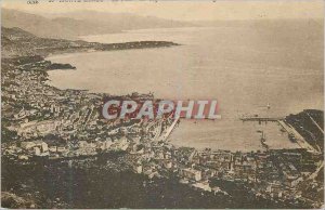 Old Postcard MONACO View of the port of the Principality