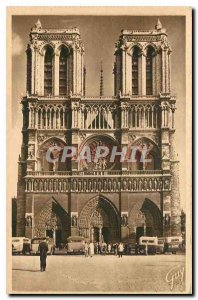 Old Postcard Paris and Notre Dame Cathedral Wonders 1163 1260