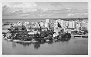 PANORAMA PERNAMBUCO BRAZIL VISTA AEREA PHOTO POSTCARD SIZE DATED 1955