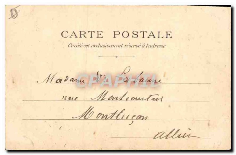 Postcard Old Paris Sacre Coeur Church