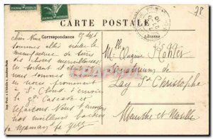 Postcard Old Saint Cloud Park Grandes Eaux La Grande Cascade