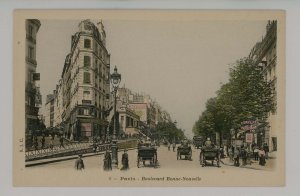 France - Paris. Bonne-Nouvelle Boulevard, Street Scene