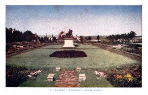 Quebec Monument Jeanne D'Arc