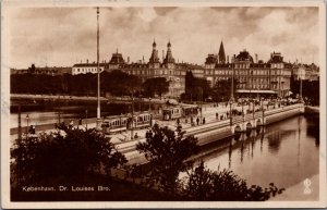 Denmark København Dr. Louises Bro Copenhagen Vintage RPPC C020