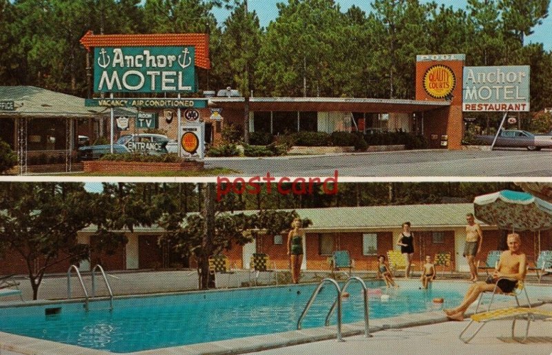 ANCHOR MOTEL & RESTAURANT Jesup GA, Stagina & Blumfield, Owners - Managers