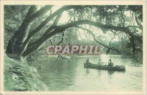 Old Postcard Les Jolis corners of Paris Lake Bois de Boulogne Part of Boating