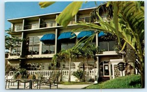 AGANA, GUAM ~ Downtown CLIFF HOTEL Roadside ca 1970s Postcard