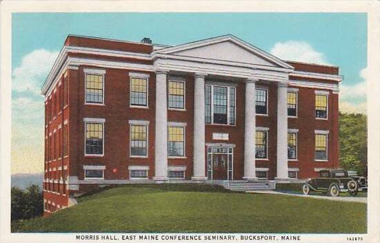 Maine Bucksport Morris Hall East Maine Conference Seminary 1944