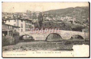 Old Postcard Thiers Bridge of Moutiers