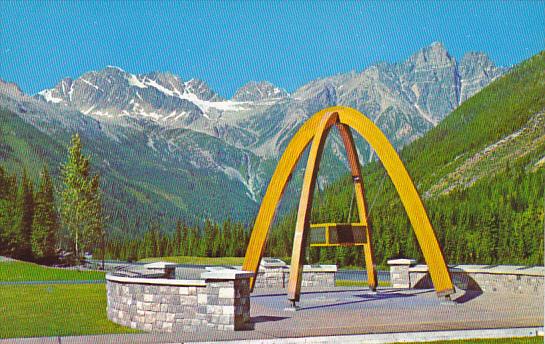 Trans-Canada Highway Memorial Glacier National Park Canada