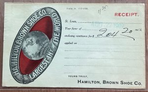 Shoe Order Receipt SCOTT #UX18 Postal Card Galisteo NM PM 8/27/1907 Terr. LB