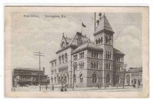 Post Office Covington Kentucky 1918 postcard