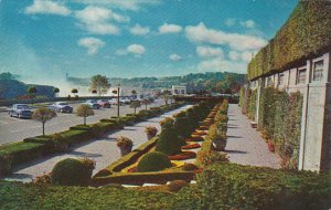 Canada Ontario Niagara Falls A Kodachrome View Of The Famous Oakes Garden The...