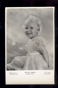 r4291 - HRH. Princess Anne as a Cheeky Toddler, photo by Marcus Adam - postcard