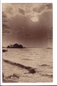 Real Photo, Shoreline, HW Gallichan, Copyright Canada 1909, CYKO