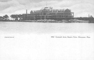 Gloucester, MA Massachusetts  COLONIAL ARMS~EASTERN POINT  Hotel  B&W Postcard