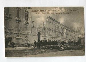 3144533 ITALY MESSINA 1908 earthquake Antica Porto Vintage PC