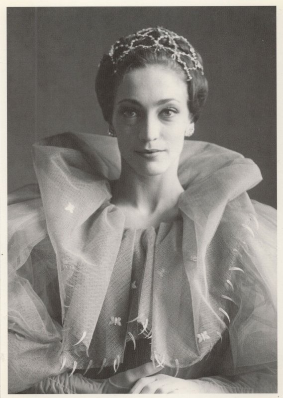 Monica Mason The Lady & The Fool Ballet Royal Opera House Postcard