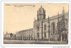 Vista Geral Do Monumento Dos Jeronymos, Lisboa, Portugal, 1900-1910s