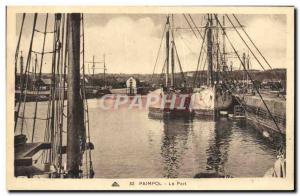 Postcard Old Port Yacht Paimpol