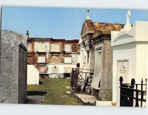 Postcard St. Louis Cemetery, New Orleans, Louisiana