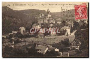 Postcard Old St Nectaire Vue Generale And & # 39Eglise Historical Monument Fr...