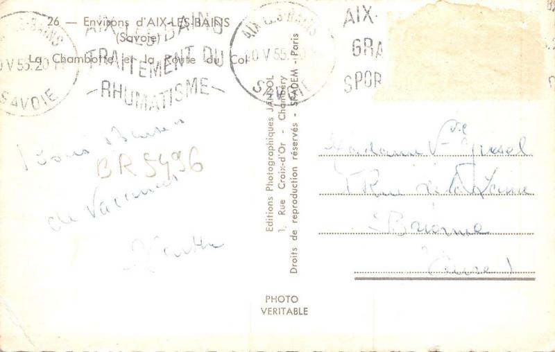 BR5496 Aix les Bains   france