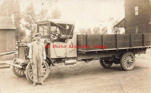 IN, Syracuse, Indiana, RPPC, Nathan Insley Service Truck Co, Delivery Truck