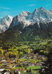 Germany Zugspitzdorf Grainau Oberer Dorfplatz