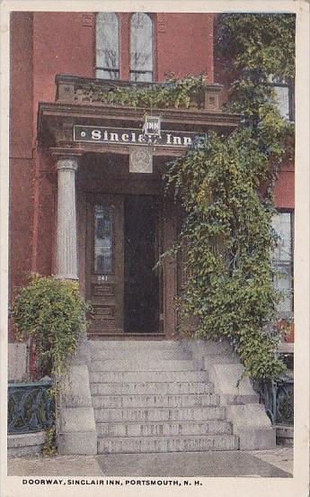 Doorway Sinclair Inn Portsmouth New Hampshire