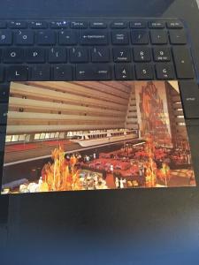 Vintage Postcard: Disney World, Grand Canyon Concourse, Contemporary resort