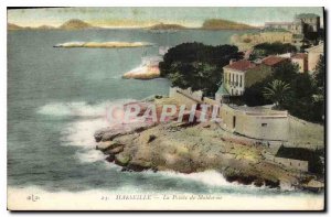 Postcard Old Marseille Pointe de Maldorme