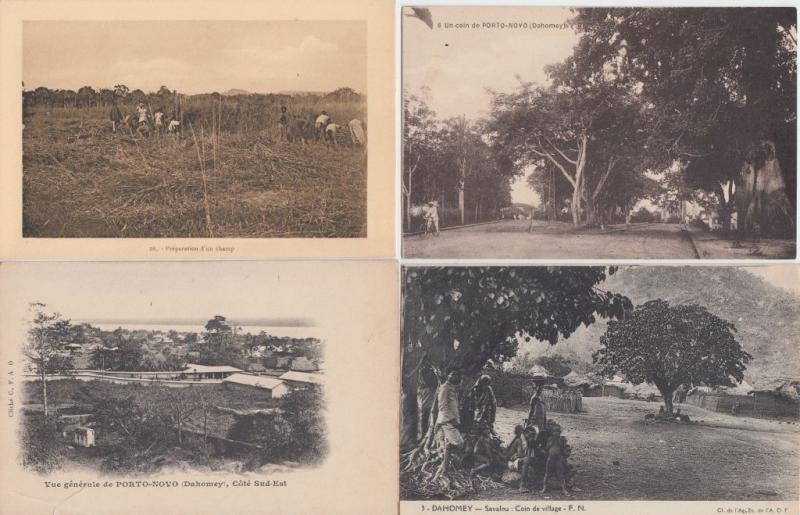 DAHOMEY BENIN 50 Vintage AFRICA Afrique Postcards Mostly pre-1940