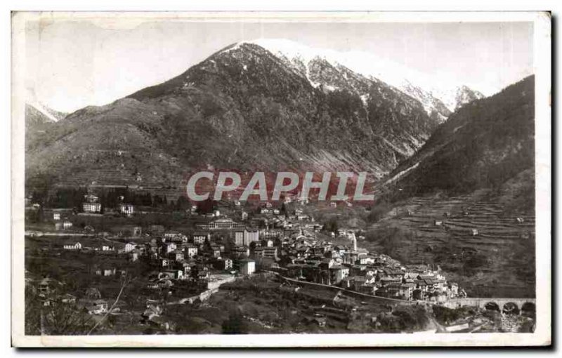 Saint Martin Vesubie - Vue Generale - Old Postcard