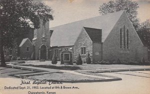 First Baptist Church Osawatomie Kansas
