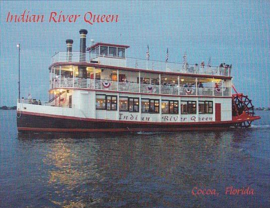 Indian River Queen Paddlewheel Sightseeing Boat Cocoa Florida