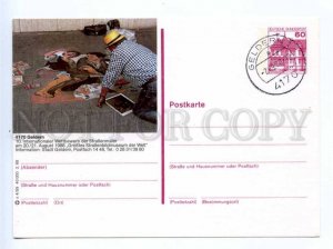 420232 GERMANY 1988 year Geldern crayons postal postcard