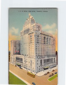 Postcard C. P. R. Royal York Hotel Toronto Canada