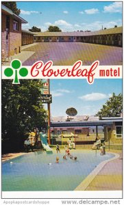 Canada Cloverleaf Motel Swimming Pool Medicine Hat Alberta