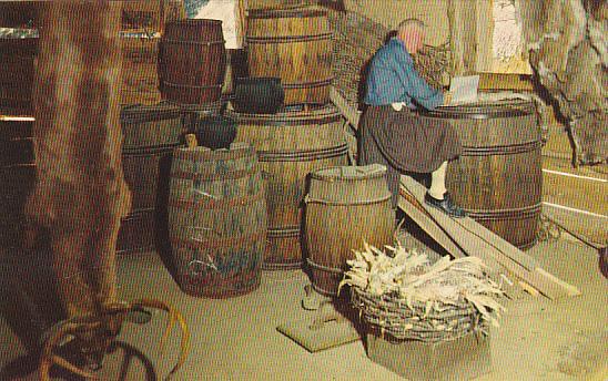 Storekeeper Checking Supplies James Fort Jamestown Virginia