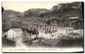 Old Postcard Dauphine Grande Entree Goulets The Barracks