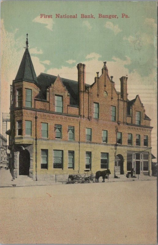 Postcard First National Bank  Bangor PA