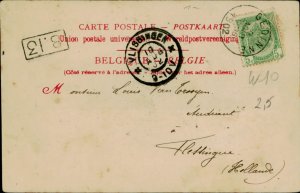 B576 Belgium bords de la Lesse 1902