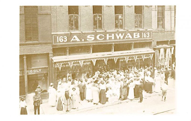 A Schwab, Department Store Memphis, TN, USA Reproduction Advertising Unused 